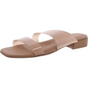 Naturalizer Womens Illuminate Open Toe Slide Sandals Multi 8